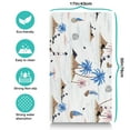 thumbnail image 4 of Ethnic Pet Food Mat - Absorbent Non-Slip Dog Bowl Mat - Waterproof Feeding Pad - Nautical Design - Durable & Washable, 4 of 4