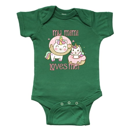

Inktastic My Mimi Loves Me Gift Baby Boy or Baby Girl Bodysuit