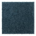 thumbnail image 2 of Unique Loom Everyday Shag Collection Area Rug - Solid (3' 3" Square Navy Blue), 2 of 6
