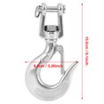 thumbnail image 4 of Steel Swivel Lifting Hook Lifting Hook, Stainless Steel Lifting Hook Swivel Lifting Hook, Swivel Snap Hook, For Project Hoisting Machinery For Metallurgy Mining Equipment Land, 4 of 8