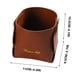 thumbnail image 3 of Portalápices plegable de cuero | Organizador de papelería desmontable para estudiantes | Cubo de almacenamiento de escritorio moderno | Caja portátil de suministros de oficina escolar, 3 of 6