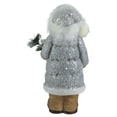 thumbnail image 4 of Northlight Ceramic Santa Holding Pine Sprig Christmas Figure - 18", 4 of 4