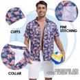 thumbnail image 3 of Hawaiian Shirt for Men Tropical Shirts Summer Beach Button Down Short Sleeve Luau Aloha Floral Cruise Vacation Outfit 2026, 3 of 7