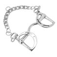 thumbnail image 4 of Horse Snaffle Bit, Easy Operation Practical Anti Bitting Stainless Steel Horse Snaffle Roller Fine Workmanship  For Racetracks, 4 of 8