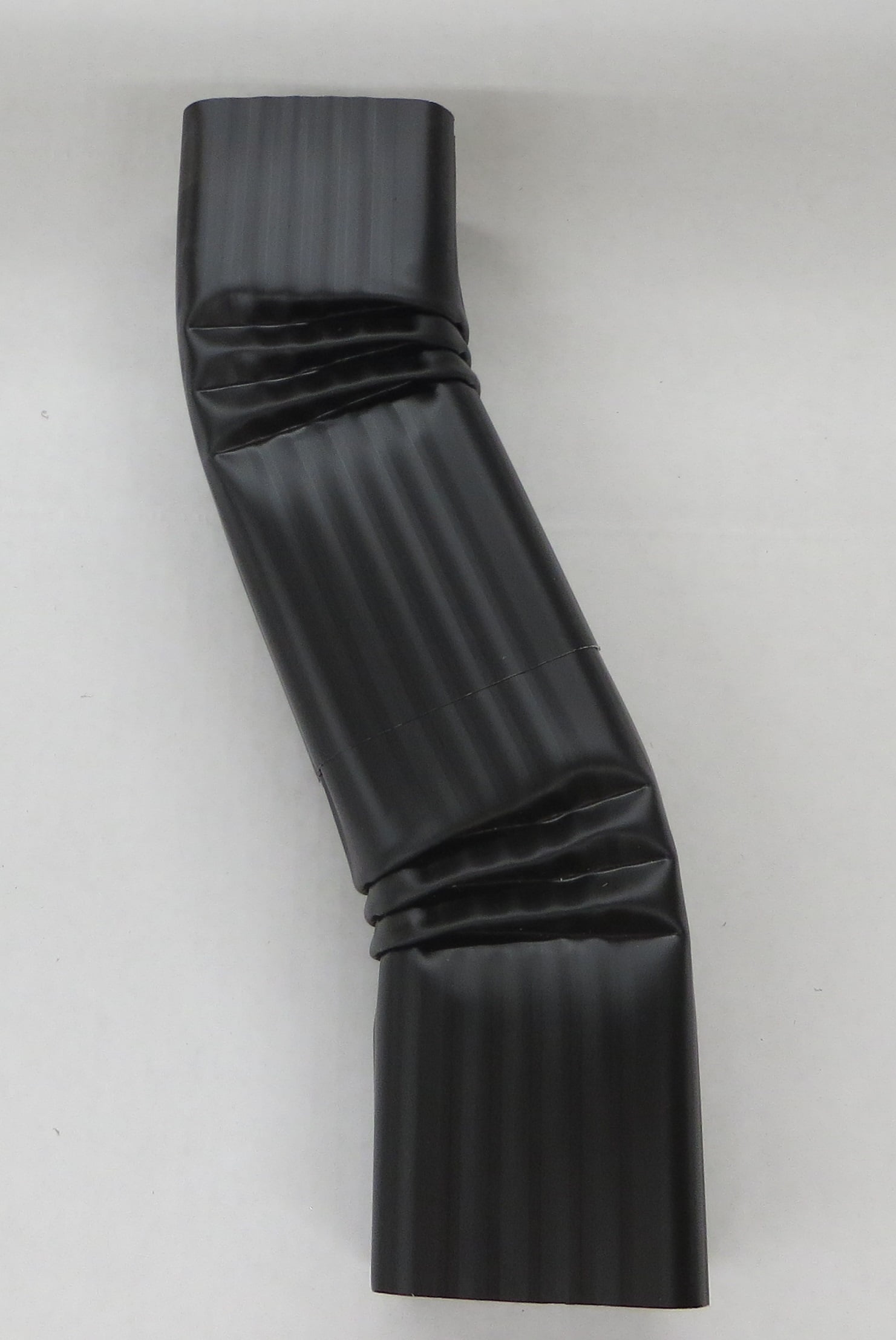 Aluminum Offset Downspout Elbow (2x3 B, BLACK)