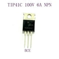 thumbnail image 5 of TIP41C NPN transistor 10 pieces 100V 6A Suitable for switch line / /, 5 of 8