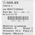 thumbnail image 3 of Solas Amita 3 Boat Propeller 1611-195-11 | RH 19 1/2 x 11P, 3 of 3
