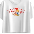 thumbnail image 3 of Strawberry Shortcake - Valentine Hearts Short Sleeve Boxy Graphic T-Shirt, 3 of 5
