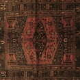 thumbnail image 1 of Ahgly Company Indoor Square Persian Brown Traditional Area Rugs, 4' Square, 1 of 4