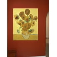 thumbnail image 2 of Wallhogs Van Gogh Sunflowers (1888) Wall Mural, 2 of 2
