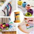 thumbnail image 3 of Gradient Embroidery Thread 6 Color 8m Skeins 22g Roll High Quality Soft Strong Colorful Yarn DIY Knitting Crochet for Plush Bag Hat Scarf, 3 of 4