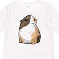 thumbnail image 4 of Inktastic Cute Short Hair Guinea Pig Boys or Girls Long Sleeve Toddler T-Shirt, 4 of 5
