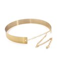 thumbnail image 2 of Stylish Shiny Metal Waist Belt For Women Adjustable Small To Plus Size Belt for Suit No Holes Belts for Men Chain Link Belt for Men Leather Dress Belts for Men Men Designer Belts Light Weight Belt, 2 of 3