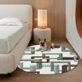 thumbnail image 3 of 7ft Washable Round Rug, Mid Century Non-Slip Circle Area Rug for Living Room Dining Room, Absrtact Geometric Indoor Floor Mat for Home Decor, 3 of 9