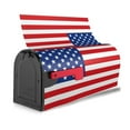 thumbnail image 3 of Fuzoiu America Flags3 Print Decorative Waterproof Mailbox Cover,Welcome Magnetic Mailbox Cover, Post Letter Box Wrap Cover for Outdoor Decor -25.5x21 in, 3 of 8