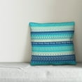 thumbnail image 2 of Creative Products Tribal Stripes Blue 16x16 Indoor / Outdoor Pillow, 2 of 2