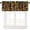 Camo-3, variant on Misty Forest Valance Curtain, Rustic Farmhouse Pine Tree Landscape Country Woodland Deer Print Blackout Short Window Drape for Kitchen Living Room Bedroom, 54x18inch