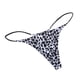 thumbnail image 4 of Gibobby Conjuntos de bragas de encaje Lencería de dos piezas para mujer, sexy con encaje floral, escote en V profundo, brasier inalámbrico y tanga exótico(Negro, M), 4 of 5