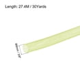 thumbnail image 2 of Unique Bargains 30 Yards Mesh Tube 3/8 Inch Decor Tubing Flex for Wreath,DIY Craft Golden Yellow, 2 of 7