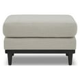 thumbnail image 3 of Better Homes & Gardens Springwood Square Wood Frame Ottoman, Charcoal Finish, 3 of 6