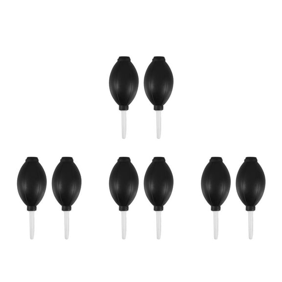 WEUVEB 8 pcs Rubber Air Blower Bulbs for Camera and Electronics Cleaning Dust Removal Lens Maintenance