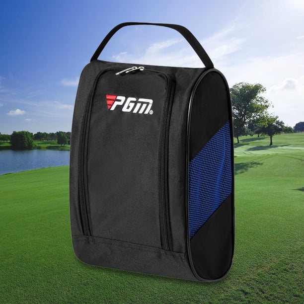 Bolsa Para Zapatos De Golf Bolsa de zapatos de golf unisex Bolsa de zapatos de golf de nylon portátil Accesorios deportivos (Azul) Sywqhk Para Estrenar