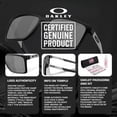 thumbnail image 6 of Oakley OO9483 Exchange Sun Rectangle Shaped Non-Polarized Sunglasses for Men & Women - Includes Official Eyewear Kit - Satin Black Frame with Prizm Black Lens, 6 of 7