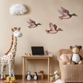 thumbnail image 3 of 3-Piece Wooden Mallard Duck Hunting-Themed Wall Decor — Vintage Rustic-Style Wall Art (Larger-than-Standard Sizes: 12" / 11" / 9") — Ideal for Entryways, Nurseries, and Living Rooms; Rustic-Style Hom, 3 of 7