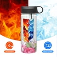 thumbnail image 6 of Fotbe Vintage Wood with Floral Pattern 18oz Sports Insulated Kettle Stainless Steel Sports Insulated Kettle For Running Hiking Cycling Climbing Man'S Woman'S Water Bottle, 6 of 8