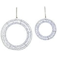 thumbnail image 2 of Northlight LED Lighted Hanging Christmas Wreath Decorations - 18" - Set of 2 - Cool White Lights, 2 of 7