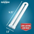 thumbnail image 2 of Flowtron Replacement UV Bulb for FC-7800 & FC-8800 Bug Zappers, 40W 110V, High-Performance., 2 of 5
