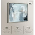 thumbnail image 2 of Moonlit Veil I Canvas Minimal Abstracts by Art Remedy, Silver Frame, 40" x 40", 2 of 7