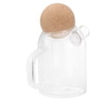 thumbnail image 4 of 1pc Cork Glass Tea Kettle Thick Glass Teapot Juice Jar Tea Pitcher for Home Use, 4 of 9