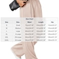 thumbnail image 2 of LIBRCLO Womens SweatPants with Pockets High Waist Wide Leg pants Solid Color Casual Fall Athletic SweatPants, 2 of 5