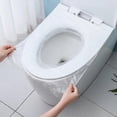 thumbnail image 1 of Disposable Toilet Seat Covers 100 Pack, Portable Waterproof Travel Toilet Seat Covers for Babies & Pregnant Women, 1 of 4