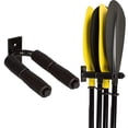 thumbnail image 1 of Kayak Paddle Holder – Wall Mounted Heavy Duty – Vertical Storage – Canoe Paddles, Oars & Fishing Rods – Garage, Indoor/Outdoor – 20 kg Capacity – Black, 1 of 5