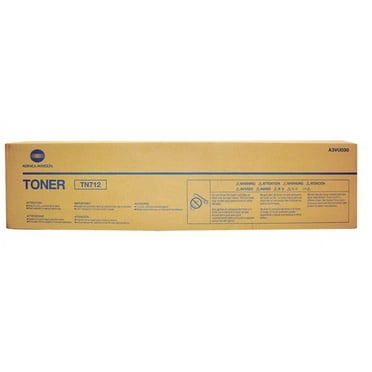 OEM Konica Minolta TN712 (A3VU030) Toner Cartridge, BLACK, 40.8K YIELD - for use in Konica Minolta BIZHUB 654 printer, BIZHUB 654E printer, BIZHUB 754 printer, BIZHUB 754E