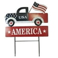 thumbnail image 2 of Direct Designs International Americana Truck Stake - One Stake 25 Inch, Metal - Flag Usa Yard Decor 31832637, 2 of 3