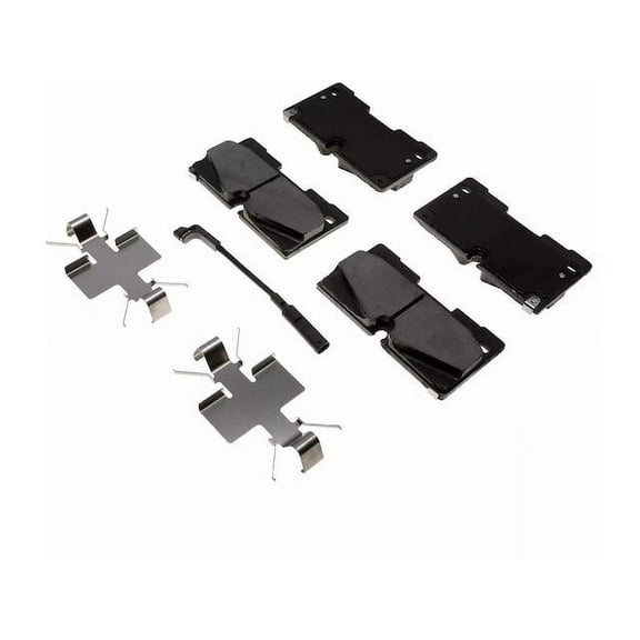 Front Brake Pad Set - Compatible with 2019 - 2023 Chevy Silverado 1500 2020 2021 2022