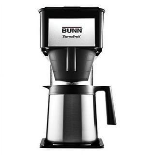 Bunn 43002.0000 64 oz. Stainless Steel Thermal RFID Carafe with Black Handle