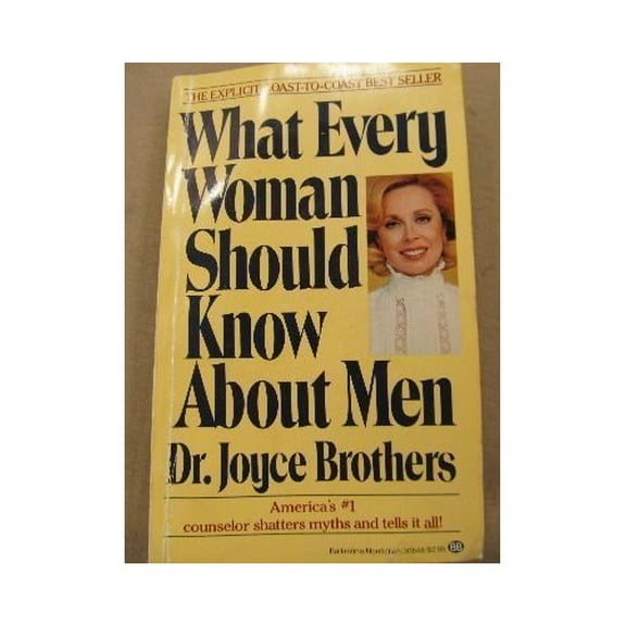 Pre-Owned What Every Woman Should Know About Men Paperback Dr Joyce Brothers