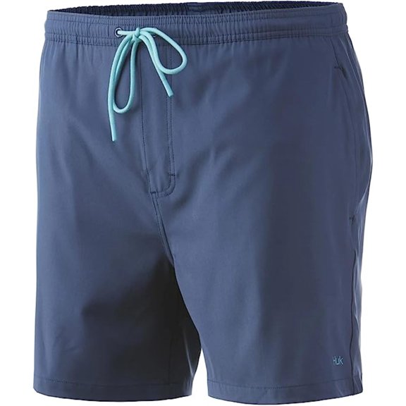 HUK Pursuit Volley Swim Short Sargasso Sea, Large Shorts