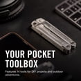 thumbnail image 2 of LEATHERMAN, Bond Multi-Tool - 14 Tools for Outdoor & Camping, Stainless Steel, 2 of 7