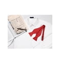 thumbnail image 5 of INSPIRE CHIC Nœud Papillon de Smoking pour Homme, Couleur Unie, à Nouer Soi-Même, pour Mariage Formel, Rouge, Taille Unique, 5 of 5