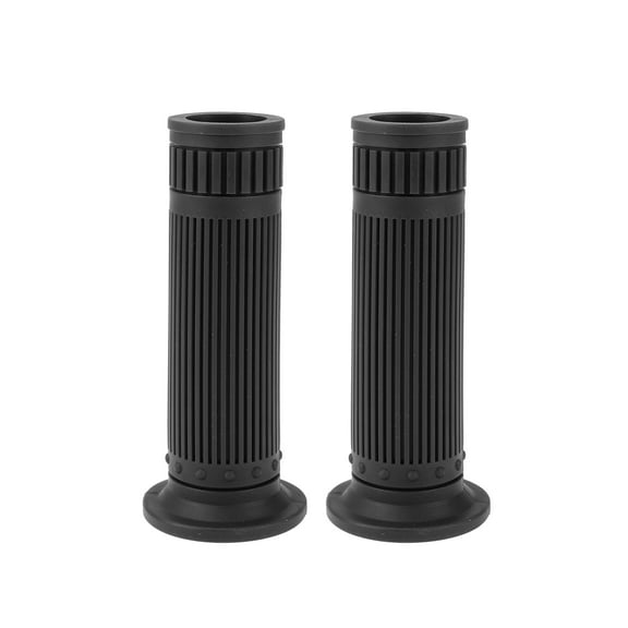 Unique Bargains 1" 25mm 1.1" 28mm Universal Motorcycle Hand Grips Cover Non Slip TPU Handlebar Grips for Motorcycle Scooter Bicycle ATV Black 1 Pair