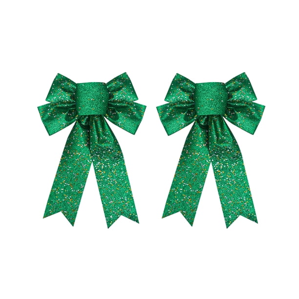 Cebollas navideñas con chispas, lazo, decoración para árbol de Navidad, chispas, lazo de estrella, accesorios de decoración
