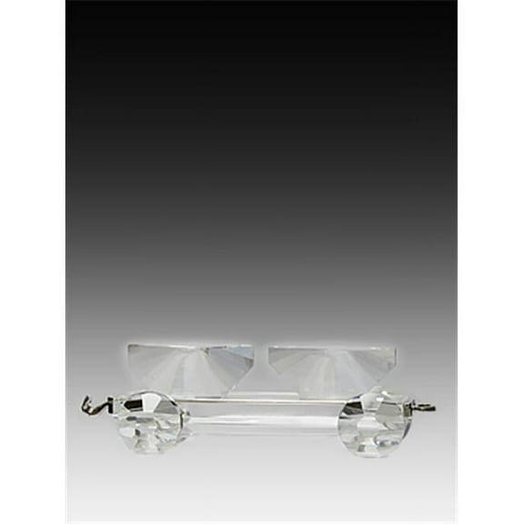 Asfour Crystal 206-3 2.2 L x 0.94 H in. Crystal Train Transportation Figurines