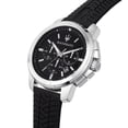 thumbnail image 4 of Maserati Men's Successo R8871621014 Black Silicone Quartz Fashion Watch, 4 of 4
