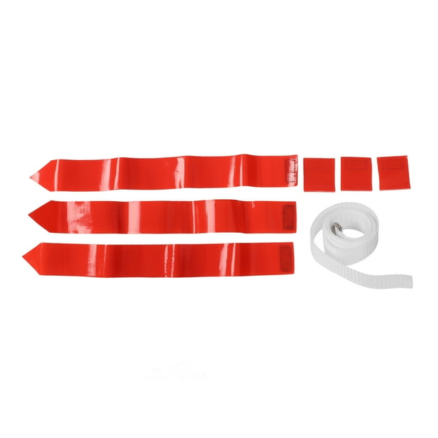 Ccdes Football Belt Flag,Football Belt,Football Belt Flags Tag 1 Belt With 3 Flags For Youth Competition Games Practices Training Red