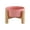 Pink, variant on Lionwei Elevated Ceramic Cat & Dog Bowl with Non-Slip Wooden Stand for Pets, Solid